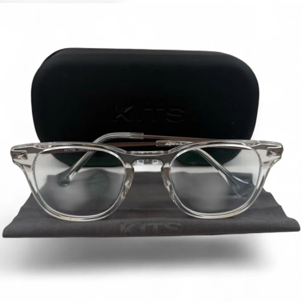 FRAMES ONLY-KITS JUNO G44A1S Eyeglasses 47•22•145 Kits glasses with case & cloth